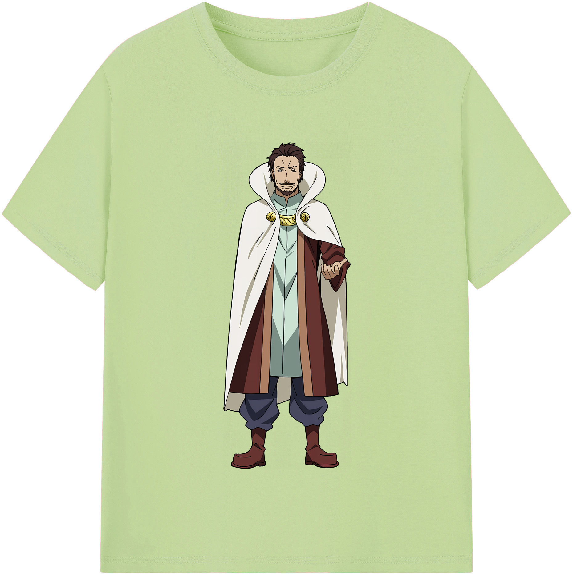 （画像用） 転スラ Regarding Reincarnated to Slime 綿100％半袖Tシャツ（フロントプリント）